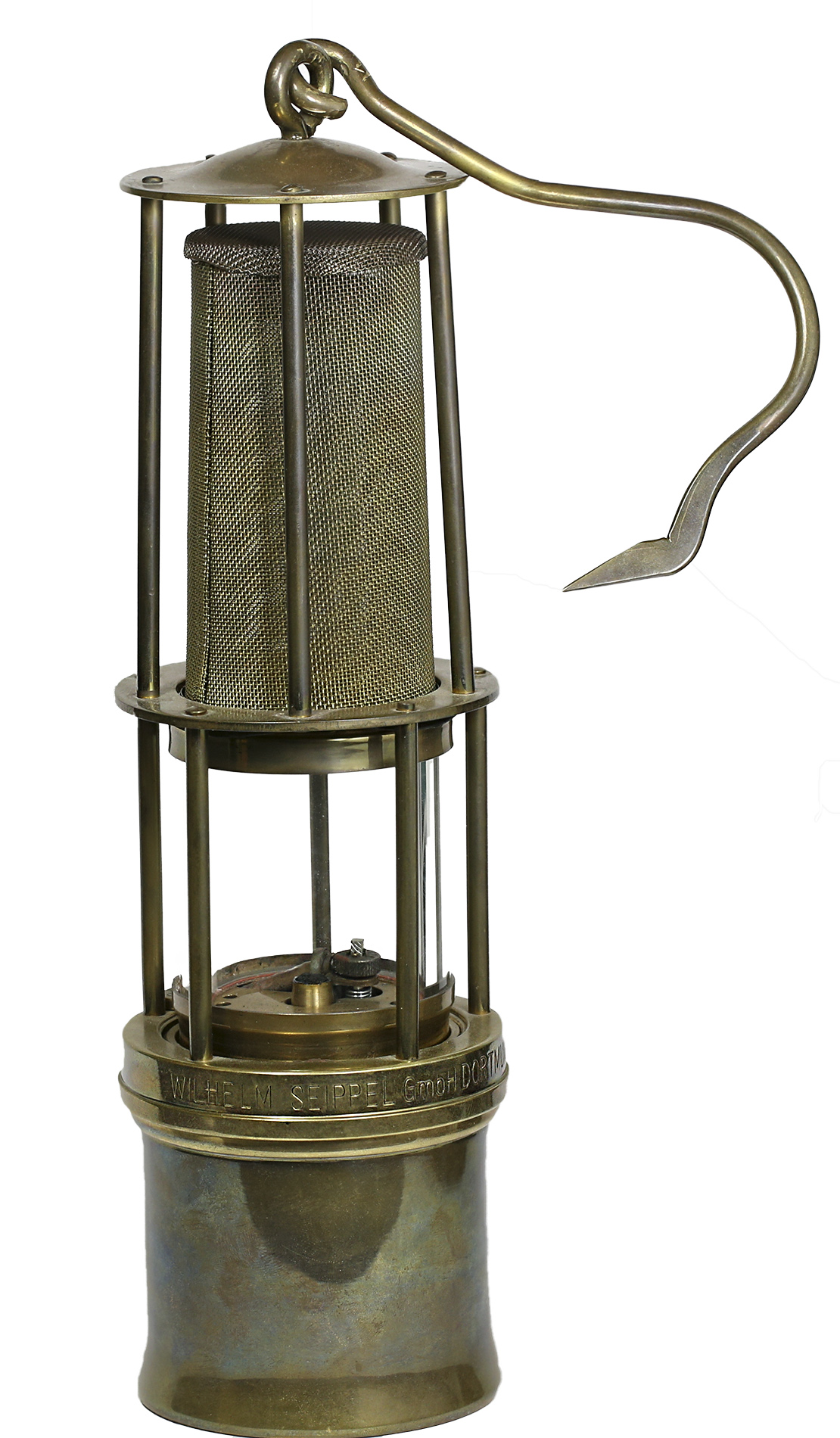 Grubenlampe Wetterlampe Glas 6cm Durchmesser Höhe 5,9cm 