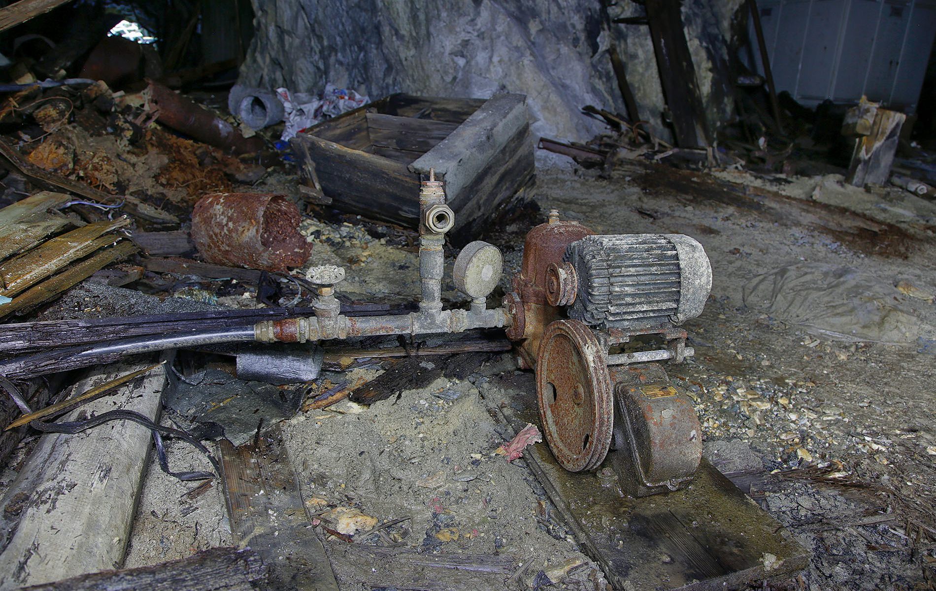 kalkbergwerk bei bergen sohle 2