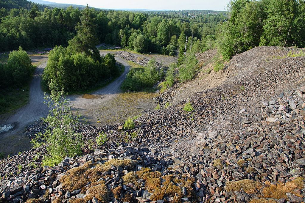 altbergbau graengesberg gruvor field