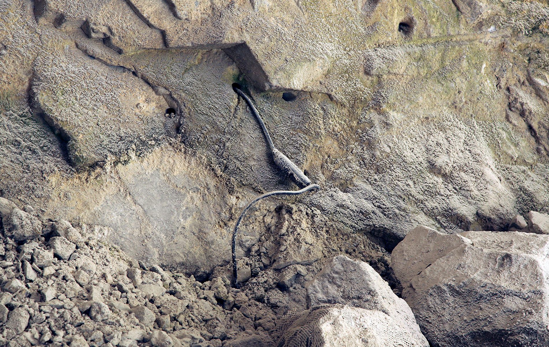 u verlagerung basalt