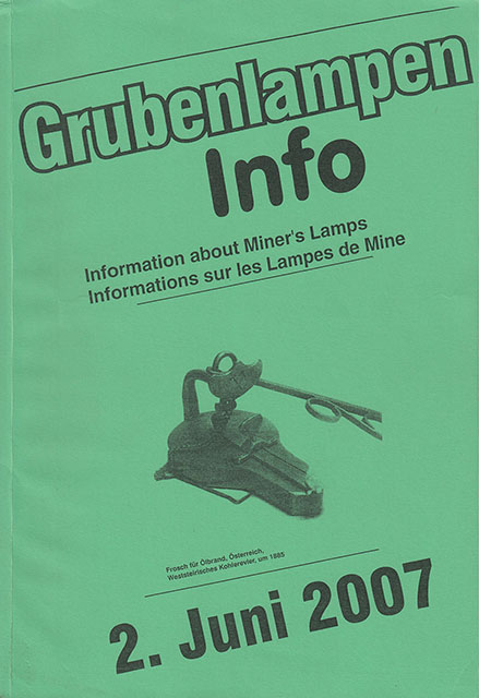 Grubenlampen Info 2 Juni 2007