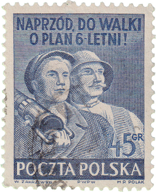 Poczta Polska NaPrzod Do Walki o Plan 6 Letni