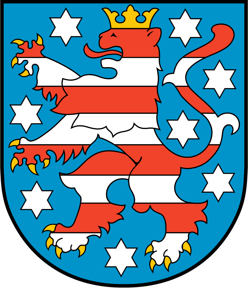 Thüringen Wappen