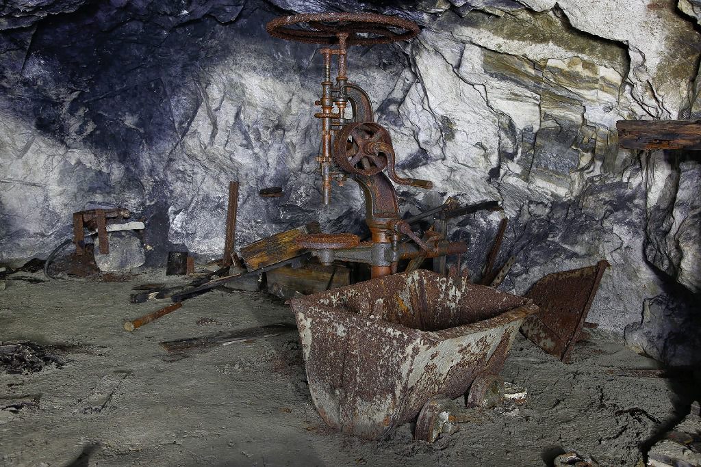 Kalkbergwerk bei Bergen - Sohle 2