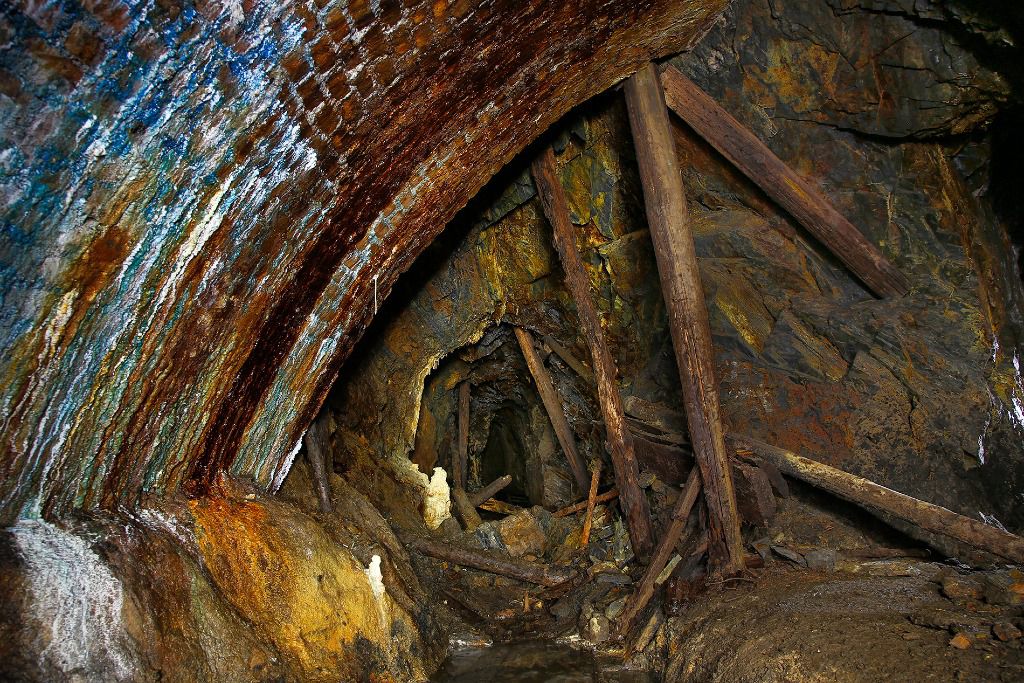 Griefner Stolln mit atemberaubenden Altbergbau vergangener Tage
