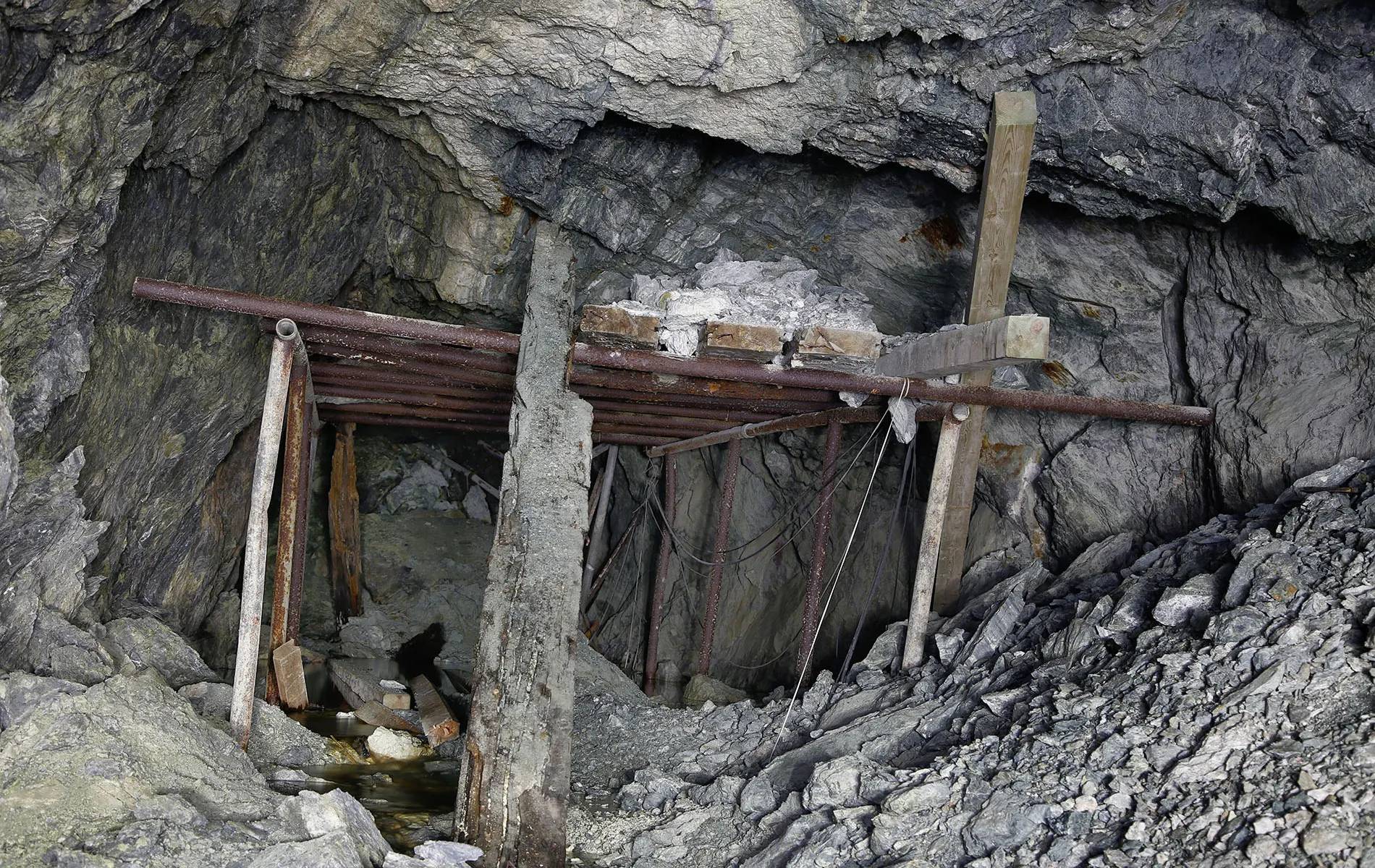 kalkbergwerk bei bergen sohle 2