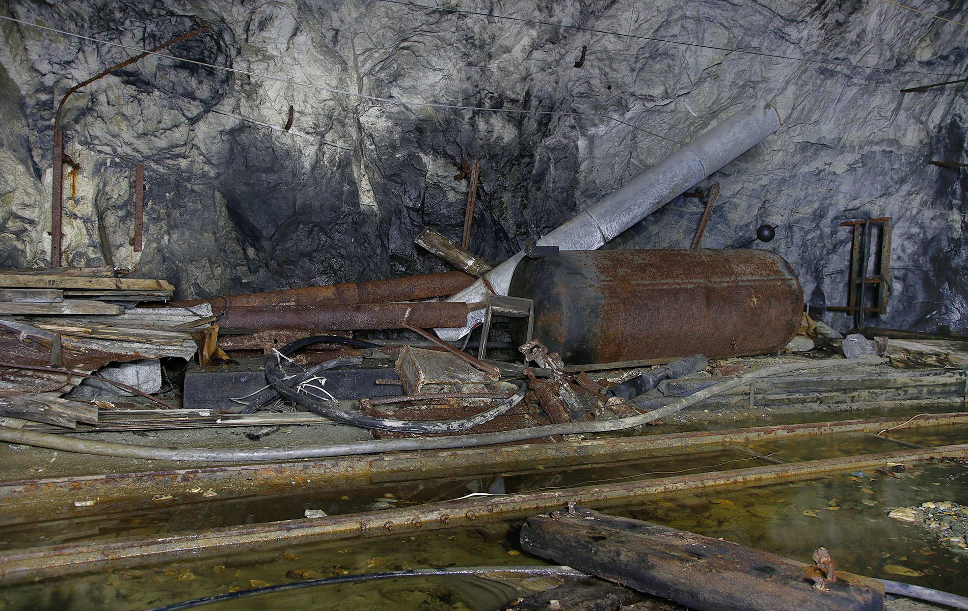 kalkbergwerk bei bergen sohle 2