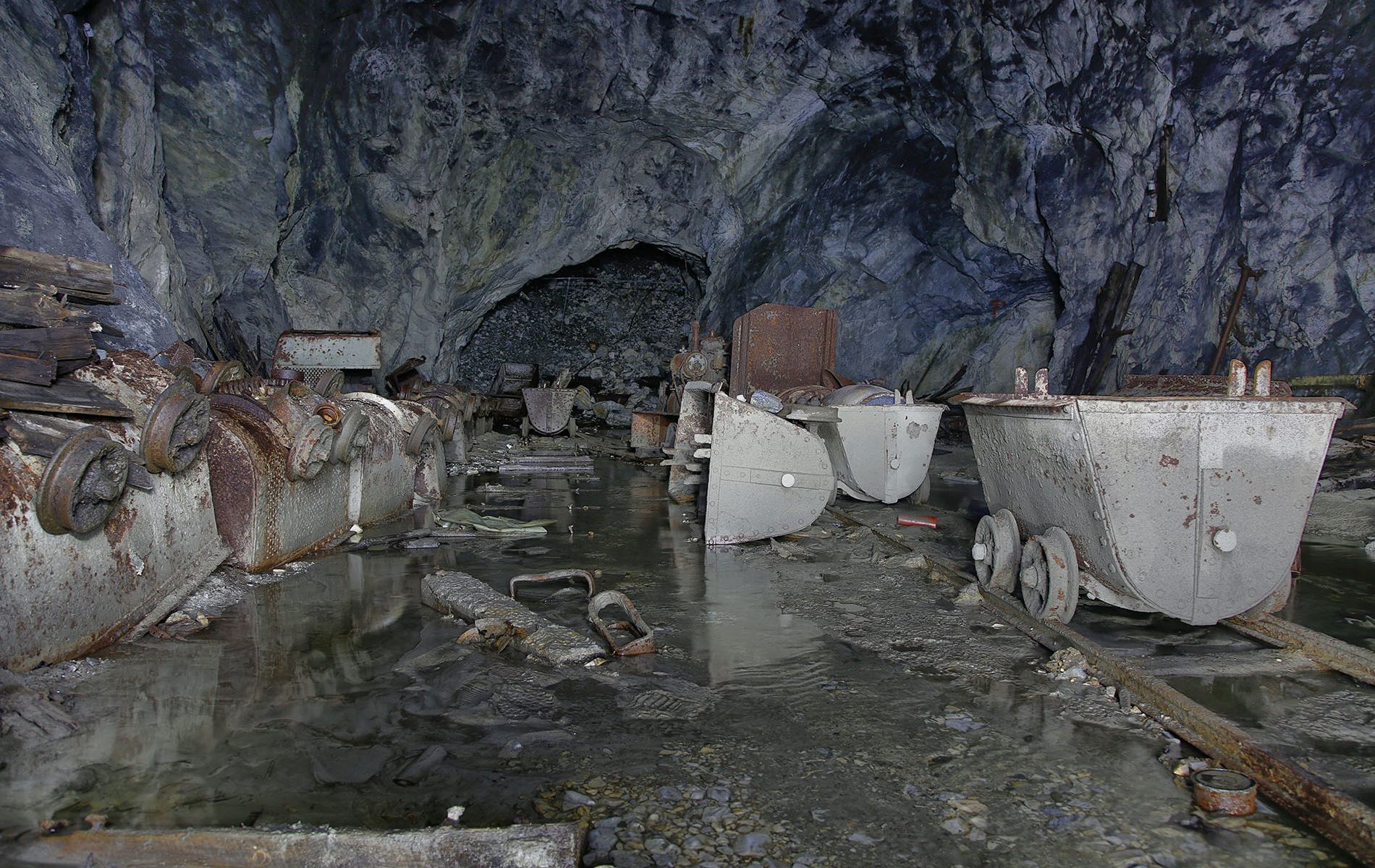 kalkbergwerk bei bergen sohle 2