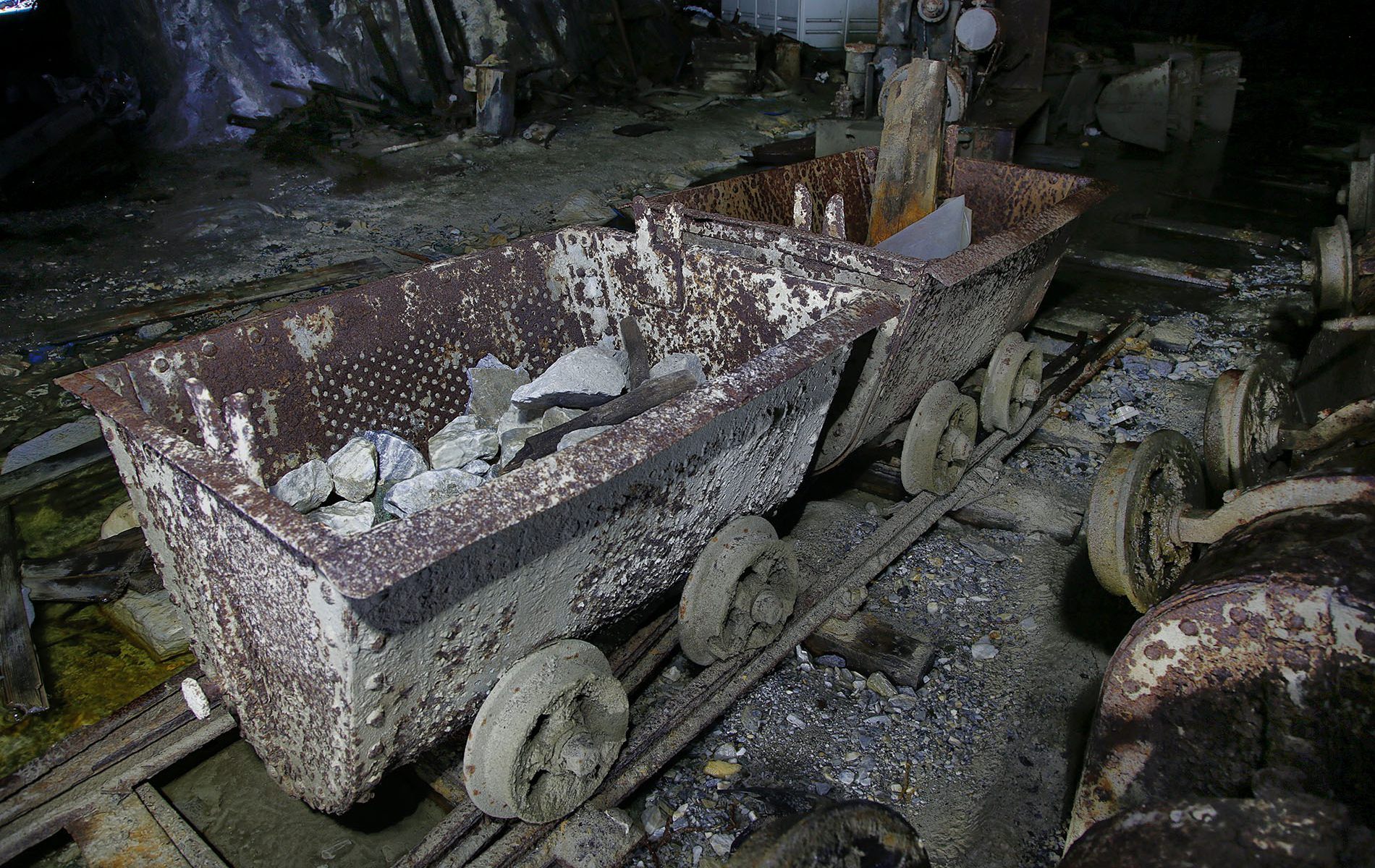 kalkbergwerk bei bergen sohle 2
