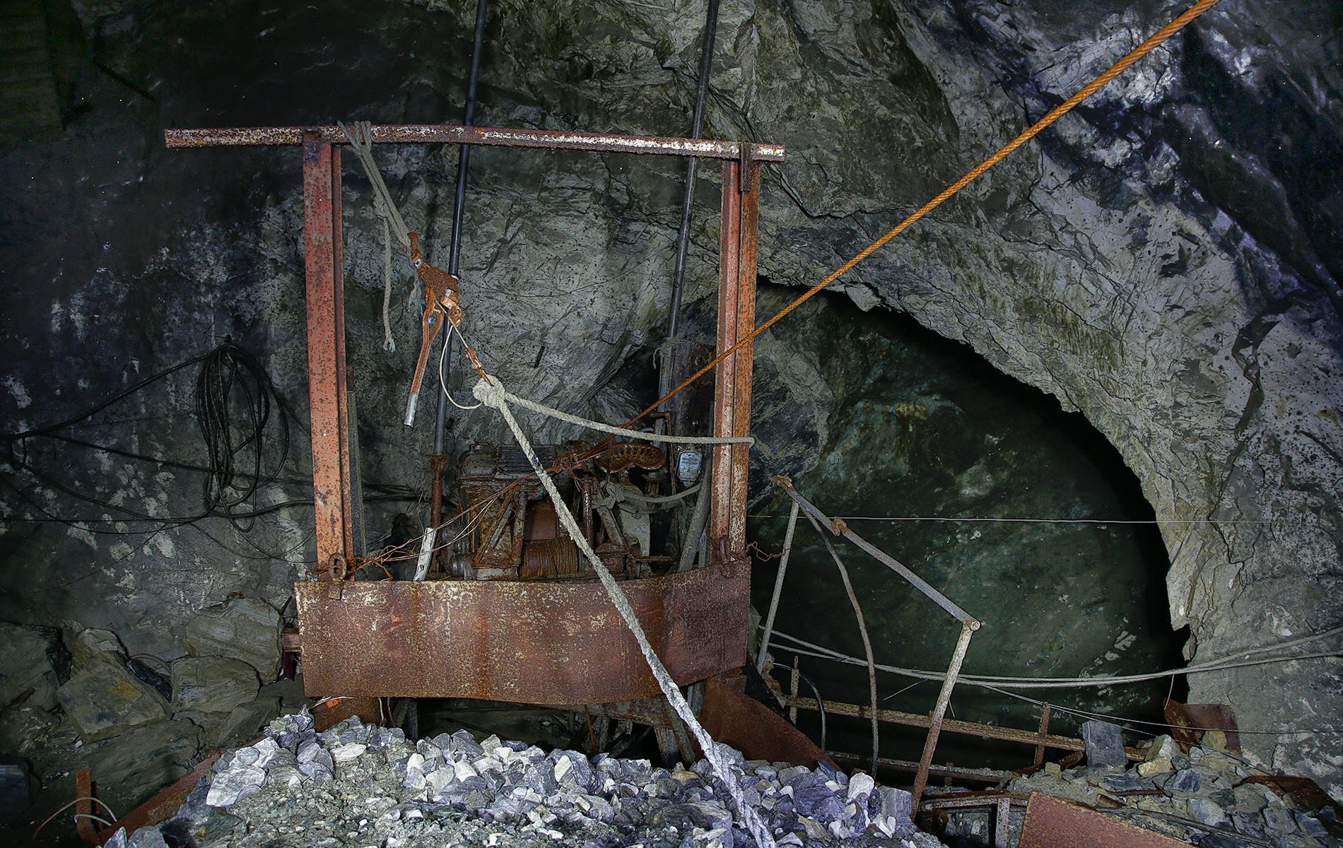 kalkbergwerk bei bergen sohle 2