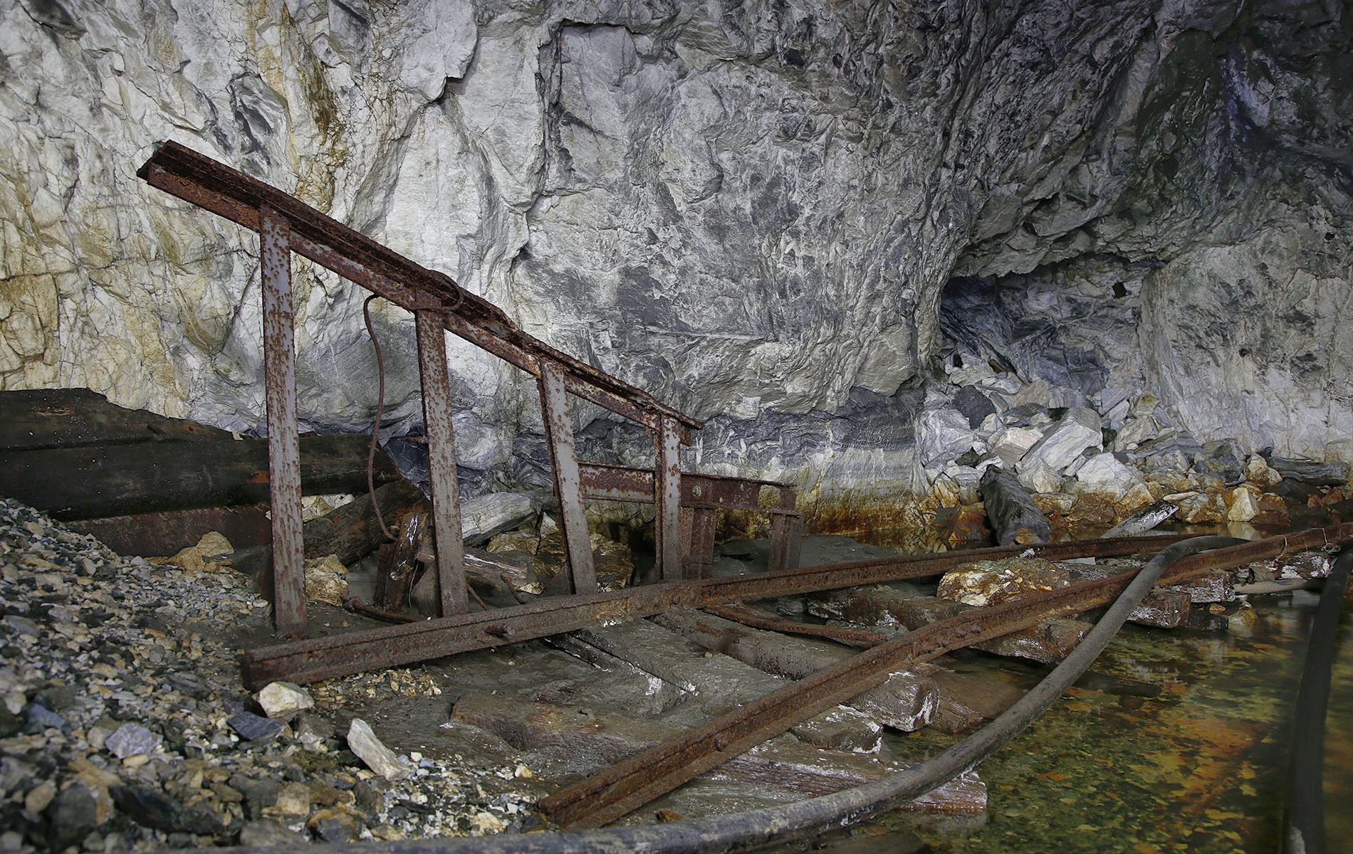 kalkbergwerk bei bergen sohle 2