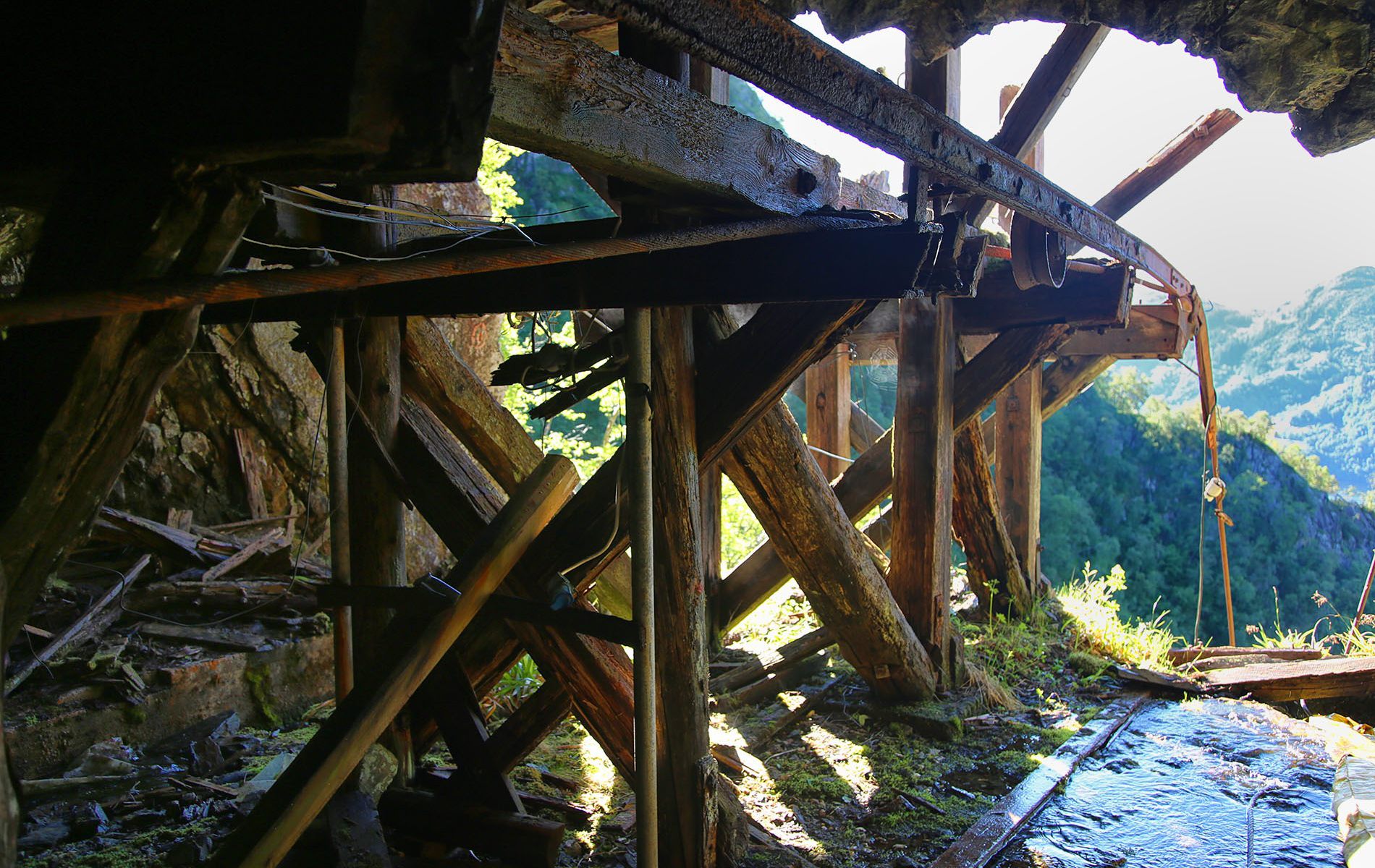 kalkbergwerk bei bergen sohle 2