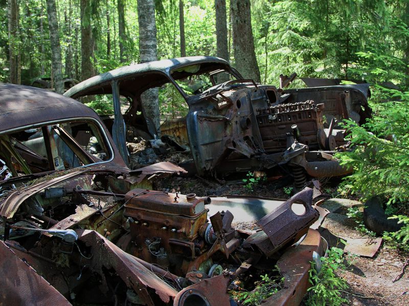 danielssons autofriedhof cars and vehicle graveyards