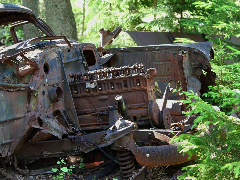 danielssons autofriedhof cars and vehicle graveyards