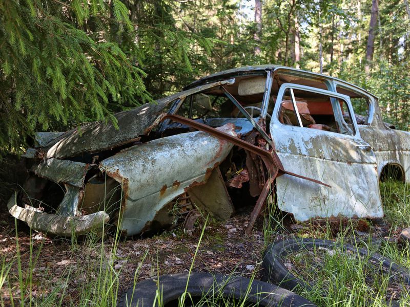 danielssons autofriedhof cars and vehicle graveyards