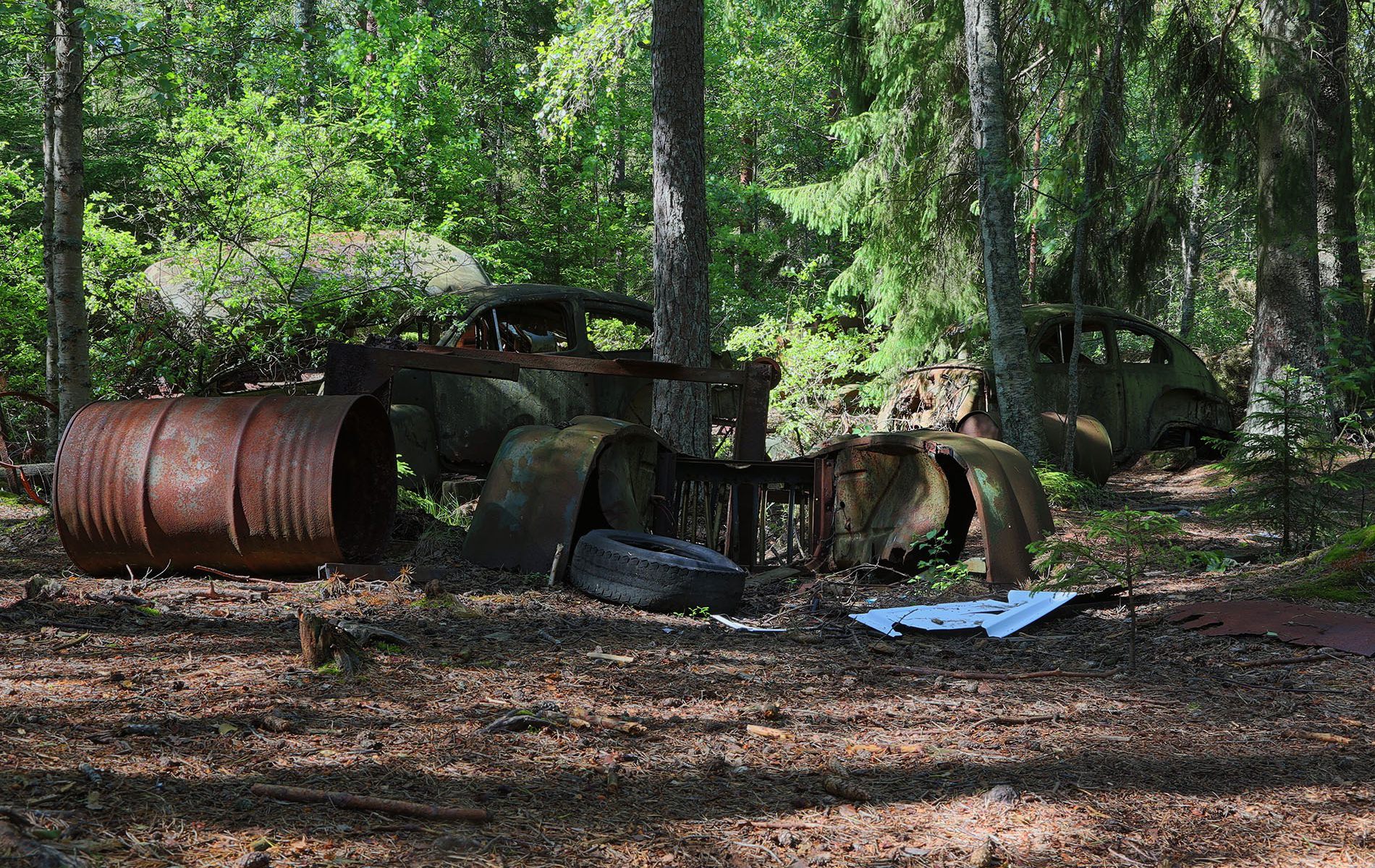 danielssons autofriedhof cars and vehicle graveyards