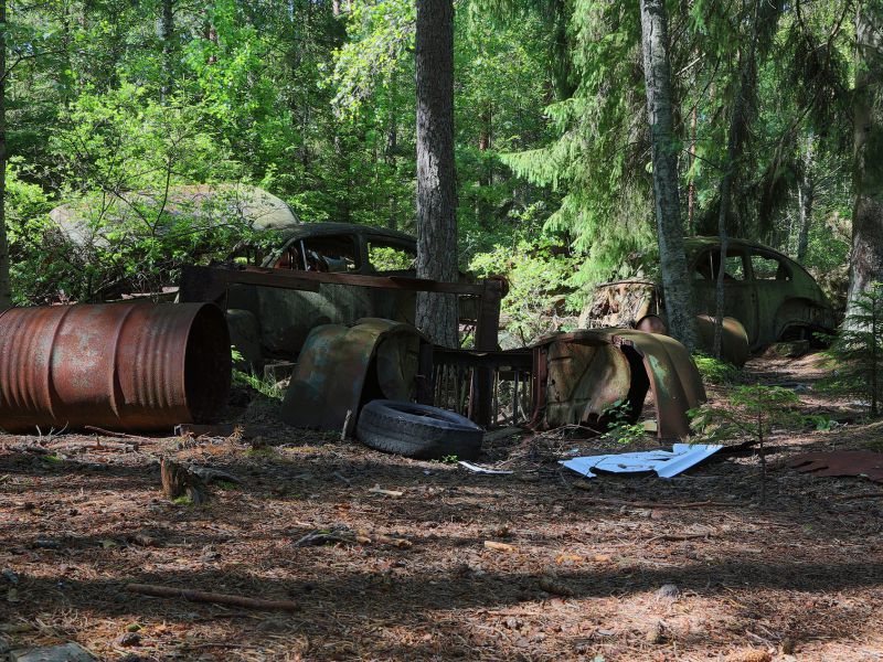 danielssons autofriedhof cars and vehicle graveyards