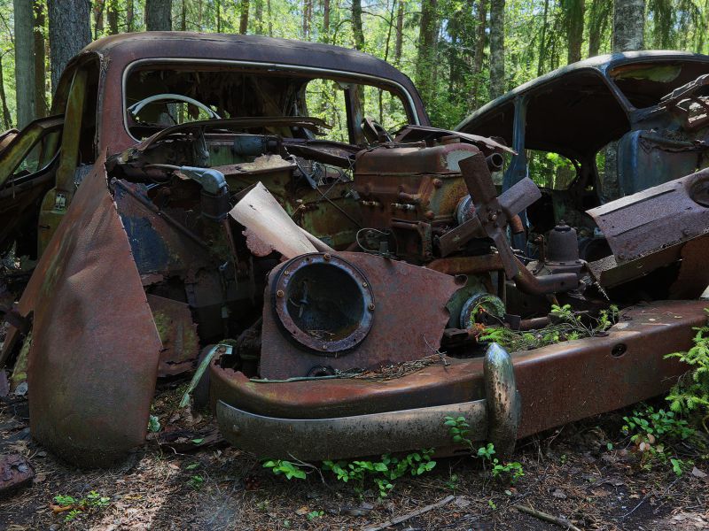 danielssons autofriedhof cars and vehicle graveyards