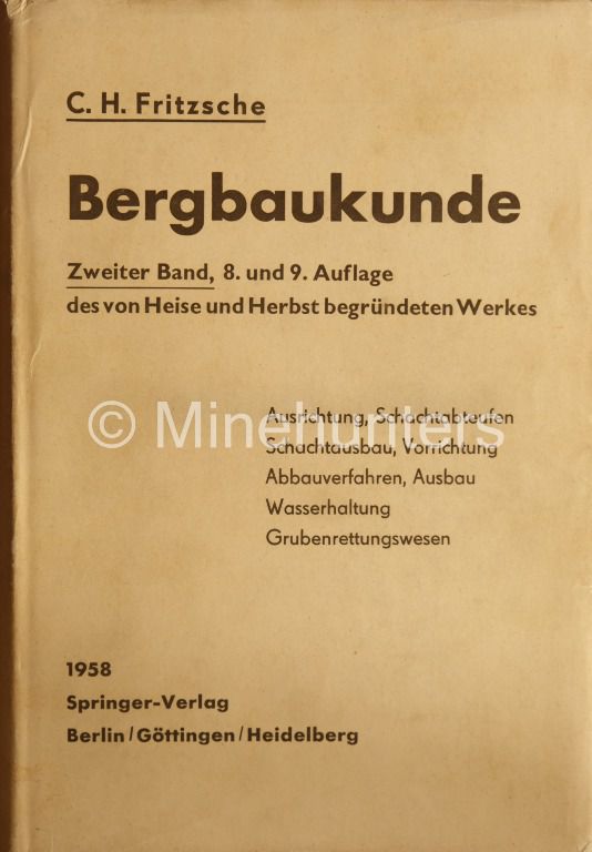 bergbaukunde   zweiter band  8. und. auflage