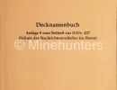 decknamenbuch   anlage 8 zum beiheft zur h.dv.