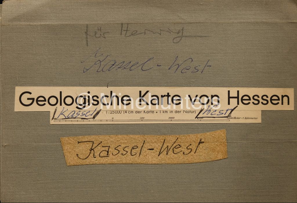 geologische karte von hessen