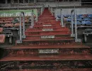 haupttribuene georg melches stadion von rot weiss essen 