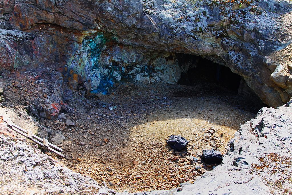 kaellergruvan bunter altbergbau