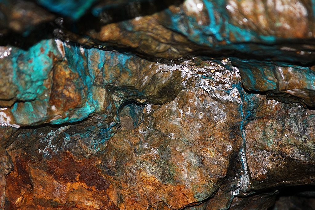 kaellergruvan bunter altbergbau