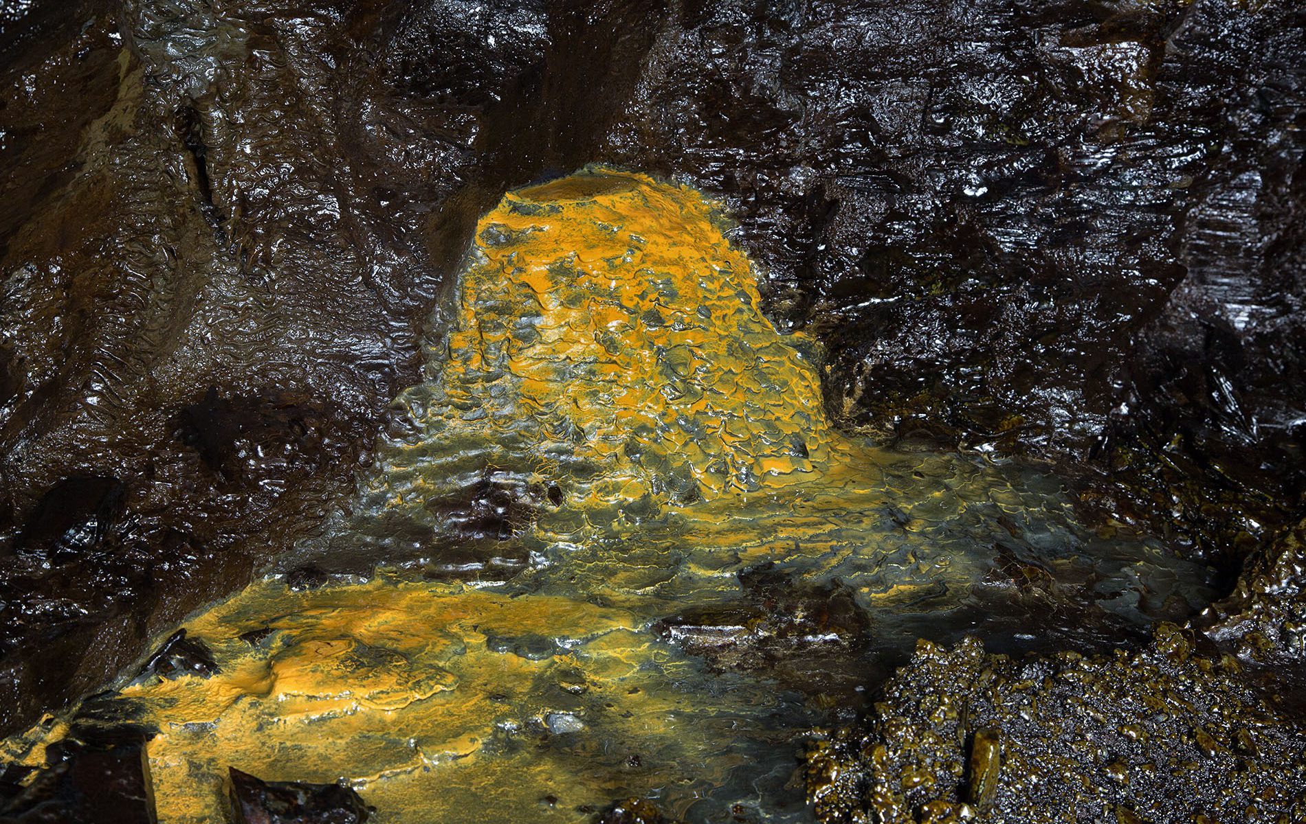 stollen der versinterungen