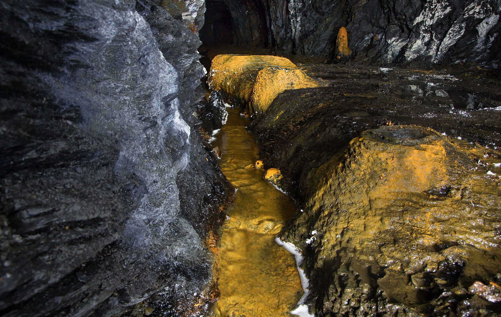 stollen der versinterungen