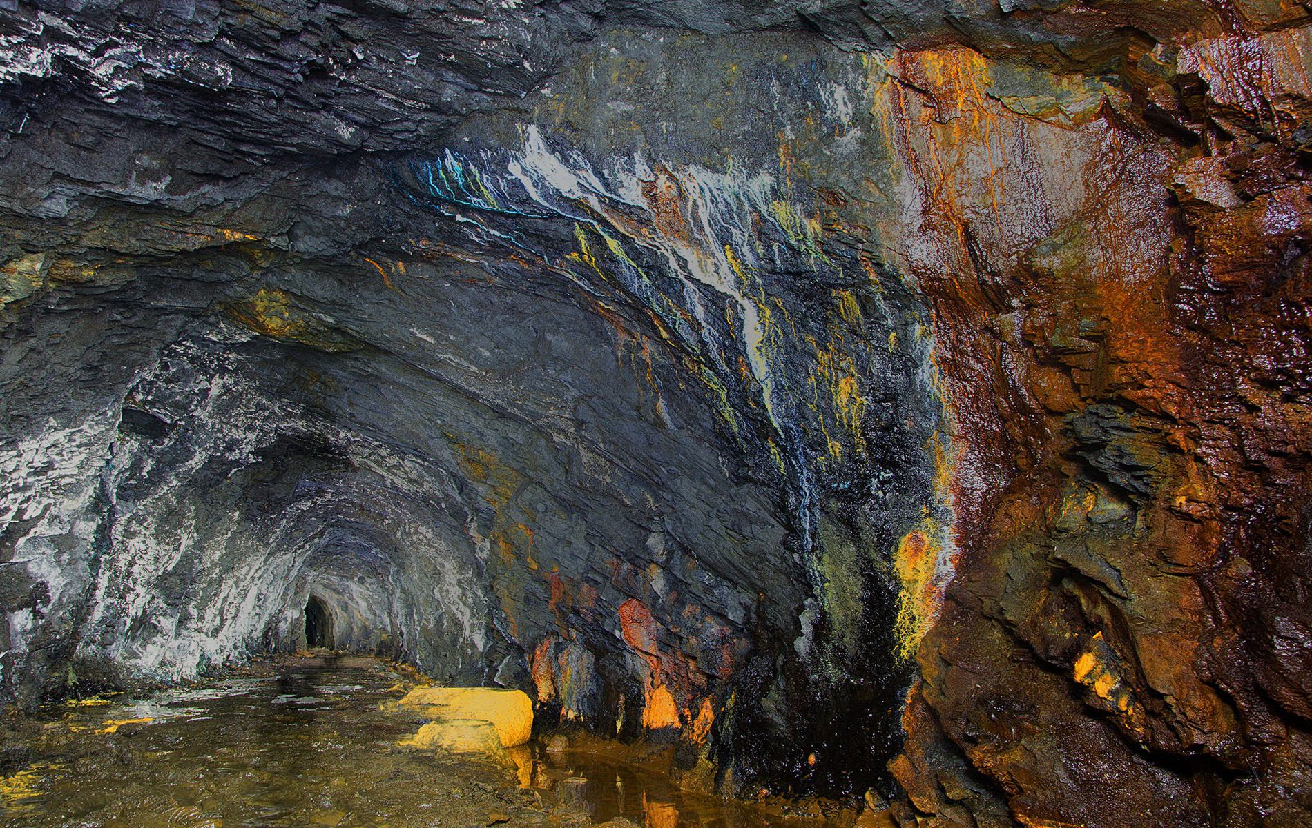 stollen der versinterungen