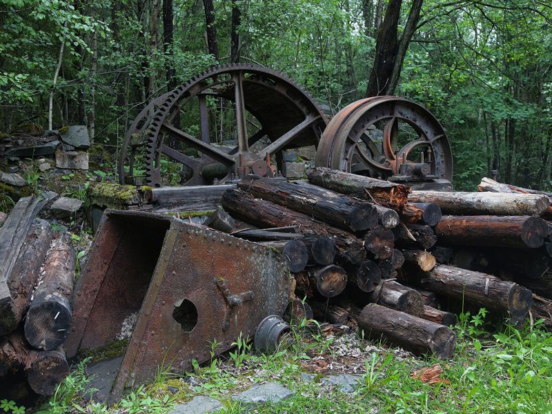 storbergets gruvor feinster altbergbau in schweden