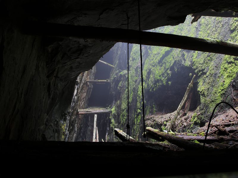 storbergets gruvor feinster altbergbau in schweden