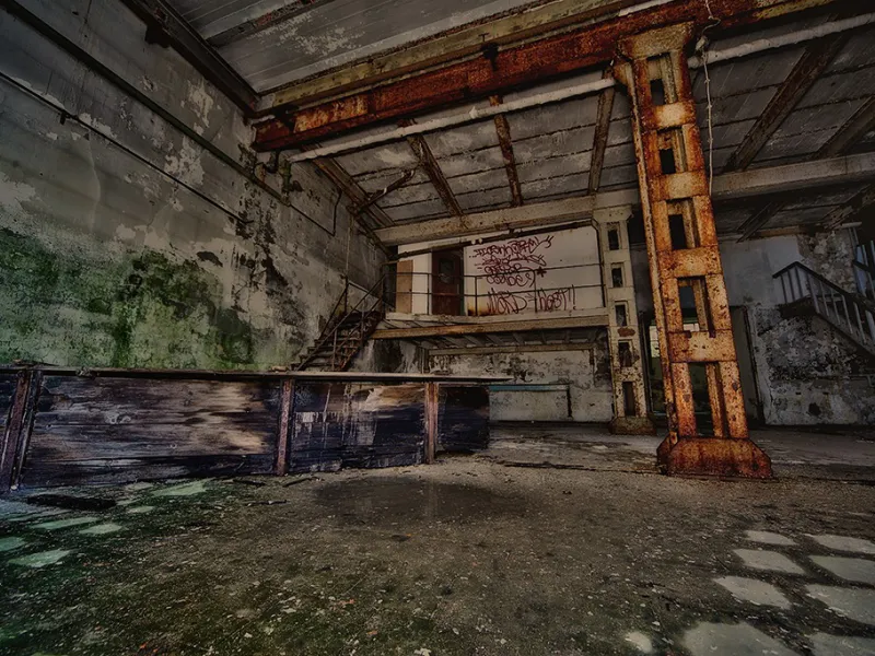verlassene papierfabrik lost place 02