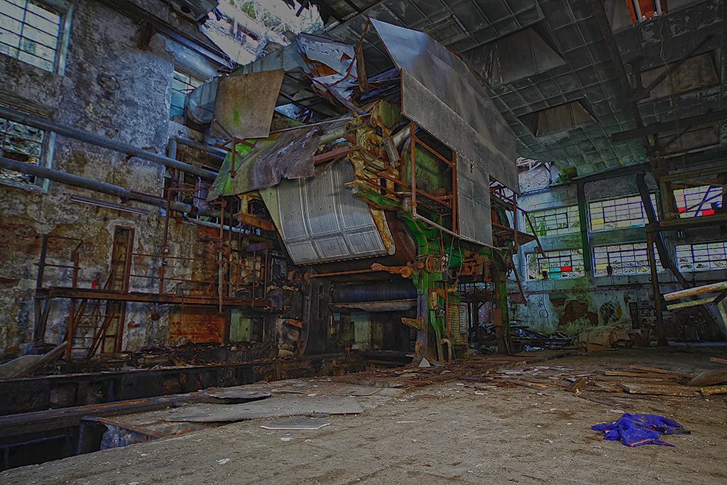 verlassene papierfabrik lost place 08