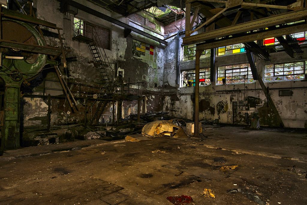 verlassene papierfabrik lost place 43