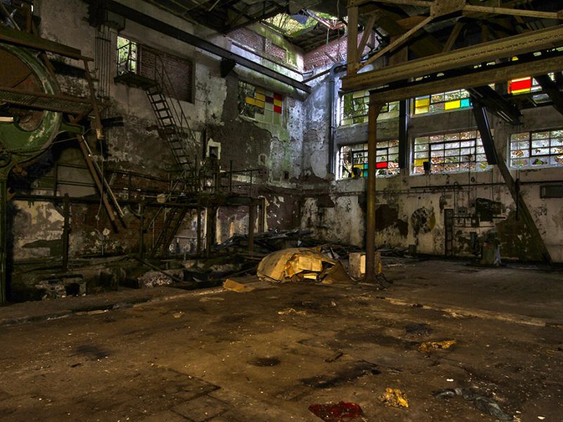 verlassene papierfabrik lost place 43