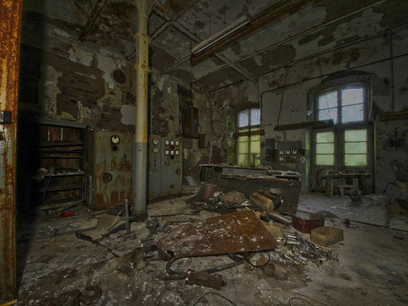 verlassene papierfabrik lost place 50