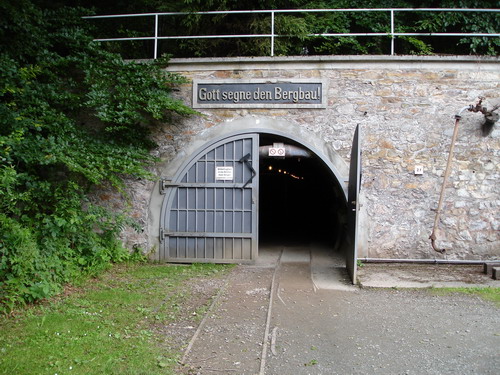 Stollenmundloch der Grube Fortuna