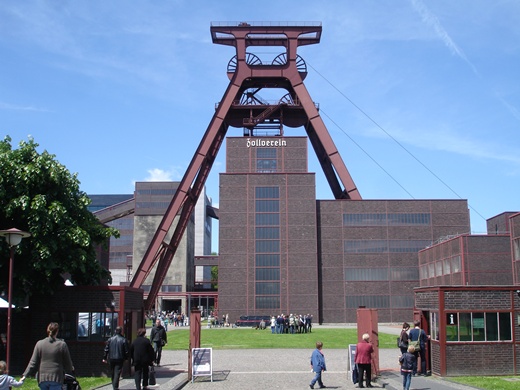 Fördergerüst der Zeche Zollverein